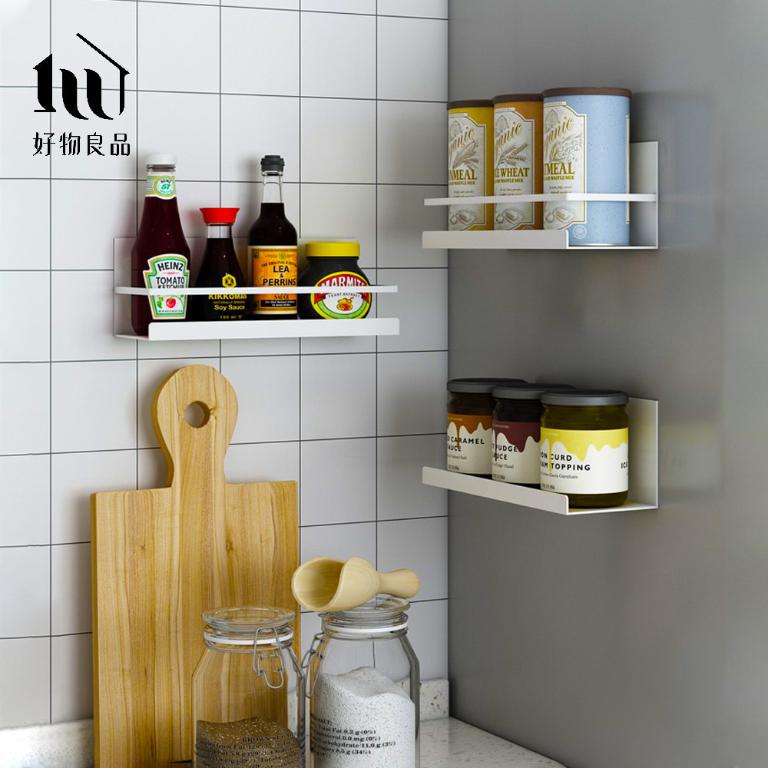 單層_磁吸壁掛冰箱置物架