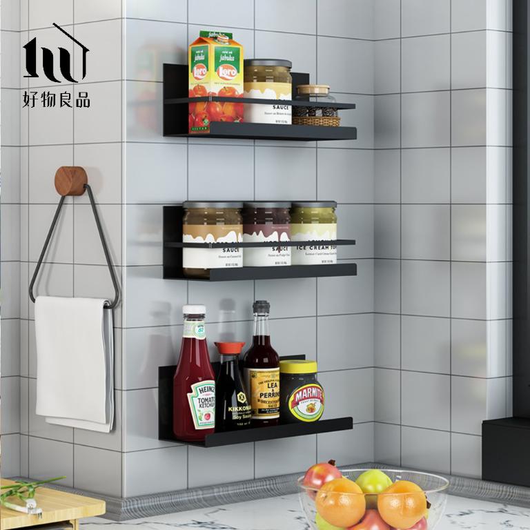 單層_磁吸壁掛冰箱置物架