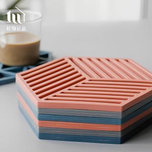 6入組_防滑耐高溫鏤空防燙拼接隔熱軟墊