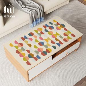 《歡樂多巴胺》好物設計軟玻璃防燙防刮隔熱桌墊