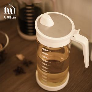 480ml日本免開蓋防滑玻璃油壺醬料壺