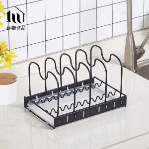 廚房收納鍋具碗盤鍋蓋瀝水置物架