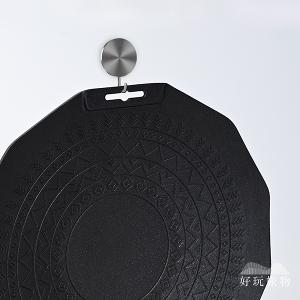 六角形麥飯石不沾鍋露營烤盤(附收納袋)露營烤盤 韓式烤盤 不沾鍋 麥飯石