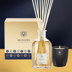 翡冷翠香氛 | 玫瑰菸草 擴香250ml+ 80g香氛蠟 禮盒 (限量版)