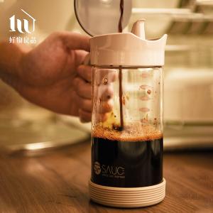 580ml日本免開蓋防滑玻璃油壺醬料壺