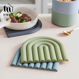 Curved(3入組)_北歐設計矽膠造型隔熱墊