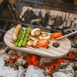 二入組_日本製職人露營居家兩用陶烤盤（可烤/蒸/煎/燻）