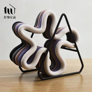 Abstract(3入組)_北歐設計矽膠造型隔熱墊