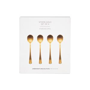 UNC斯特丹 | 貝殼造型點心匙禮盒-4入