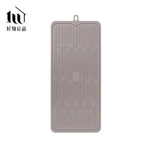 廚房可折疊防滑收納矽膠瀝水隔熱餐具鍋墊