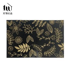 高級印花防水PVC餐桌墊 (4入)