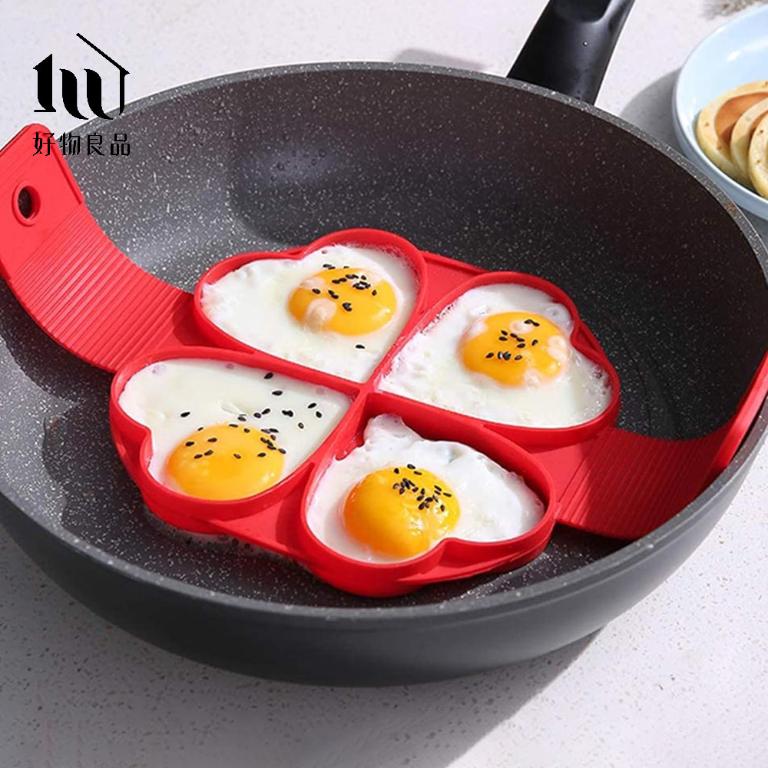 日本便當造型煎餅煎蛋食品級矽膠靠模