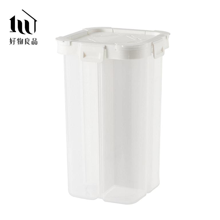 2.3L_日本五穀雜糧透明分裝罐分隔儲存罐