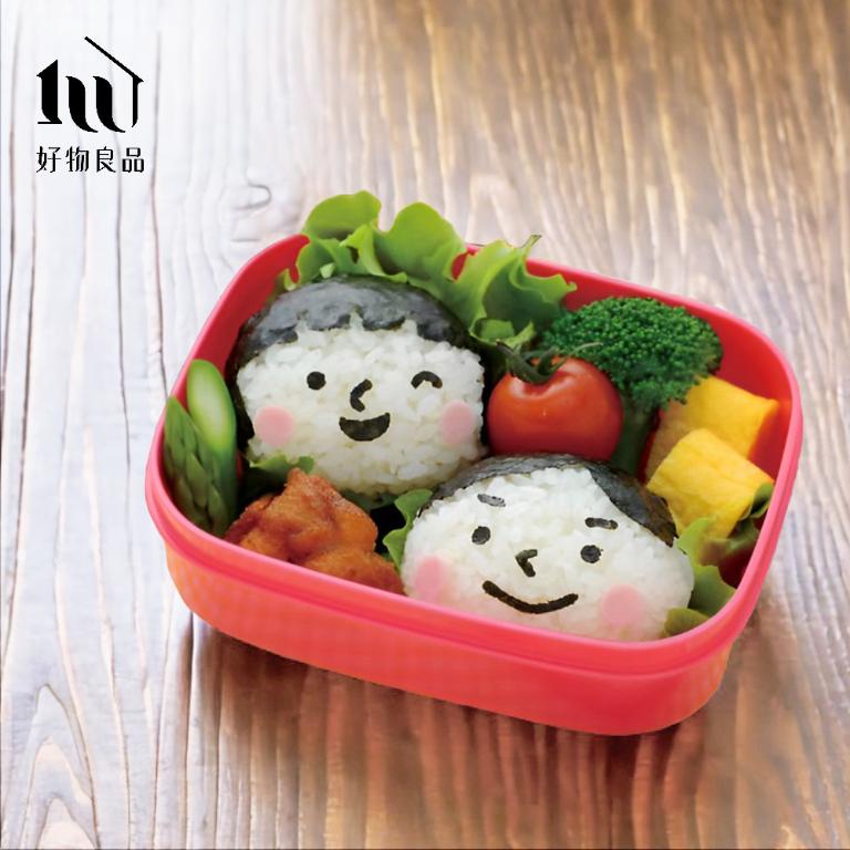 日本DIY幸福美滿大家庭飯糰便當海苔壓花器造型壽司模具