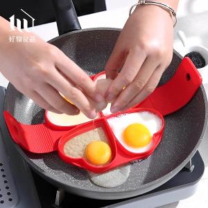 日本便當造型煎餅煎蛋食品級矽膠靠模