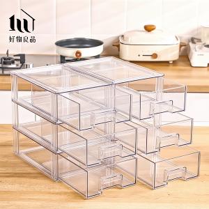 三入組_日本高品質加厚PET冰箱防串味分層收納盒