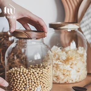 高硼硅耐高溫密封玻璃收納罐(3款任選)