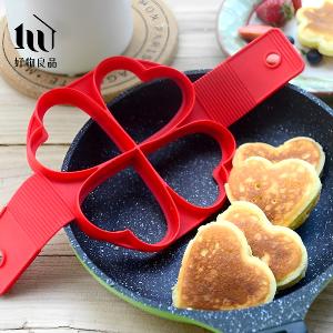 日本便當造型煎餅煎蛋食品級矽膠靠模