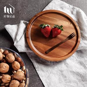 木蓋水果桌面擺飾盤(2款任選)