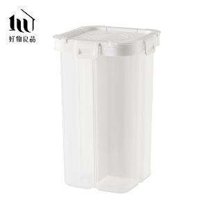 2.3L_日本五穀雜糧透明分裝罐分隔儲存罐