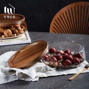 木蓋水果桌面擺飾盤(2款任選)