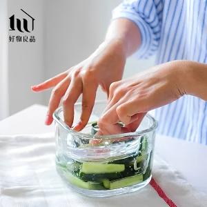 日本加厚玻璃醃漬保鮮罐