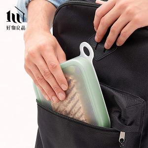食品級矽膠三明治彈力矽膠餐盒｜可微波可加熱易清洗