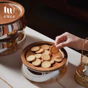 木蓋水果桌面擺飾盤(2款任選)