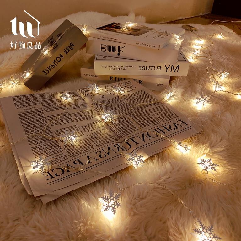 3米/6米_LED聖誕節可愛造型金屬裝飾燈串(5款任選)