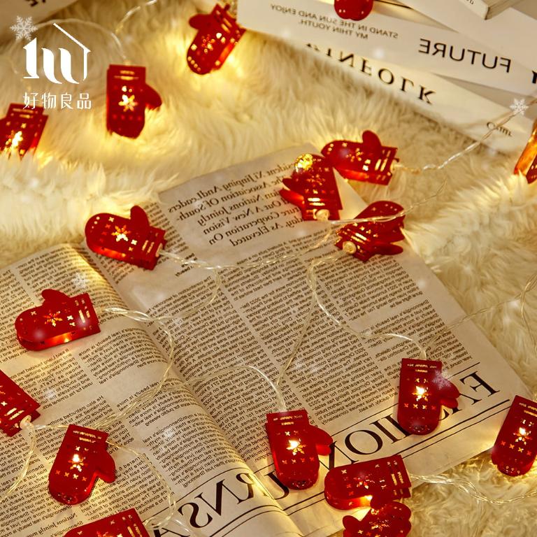 3米/6米_LED聖誕節可愛造型金屬裝飾燈串(5款任選)