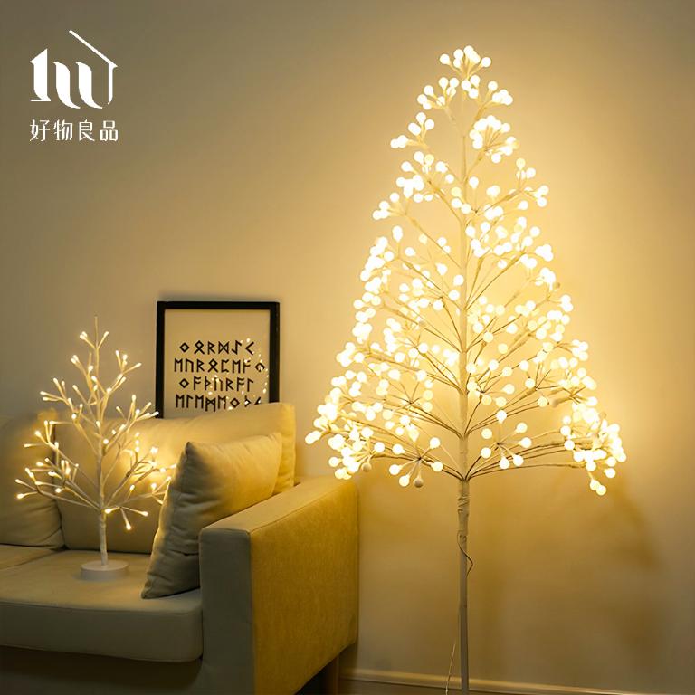 8段式調光LED聖誕樹造型落地燈｜桌上型/落地型