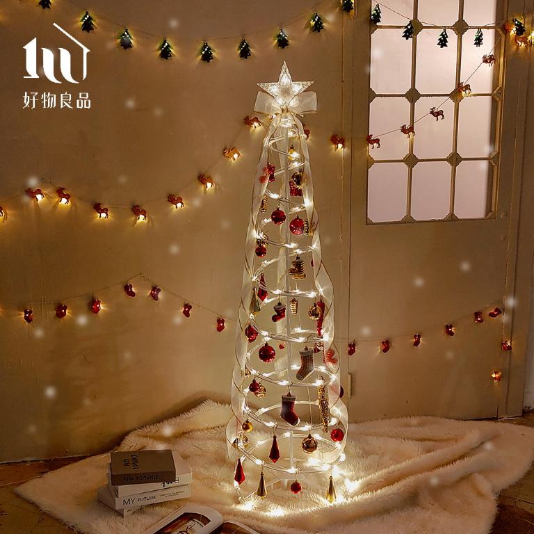 3米/6米_LED聖誕節可愛造型金屬裝飾燈串(5款任選)