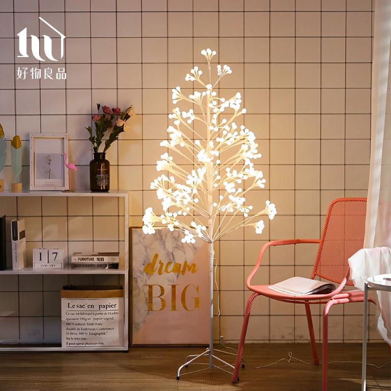 8段式調光LED聖誕樹造型落地燈｜桌上型/落地型