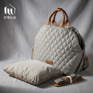 日本高質感菱格紋寵物外出包 車載安全座椅 旅行移動狗窩