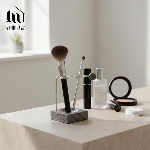 不銹鋼牙刷收納架花崗岩底座