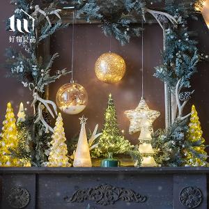 2入組_聖誕樹造型氣氛桌燈(4款任選)