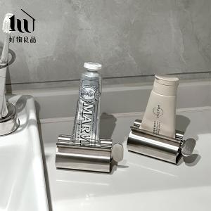 銀色系質感生活不鏽鋼化妝盥洗用具收納三件套組