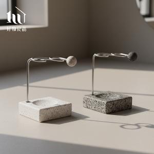 不銹鋼牙刷收納架花崗岩底座