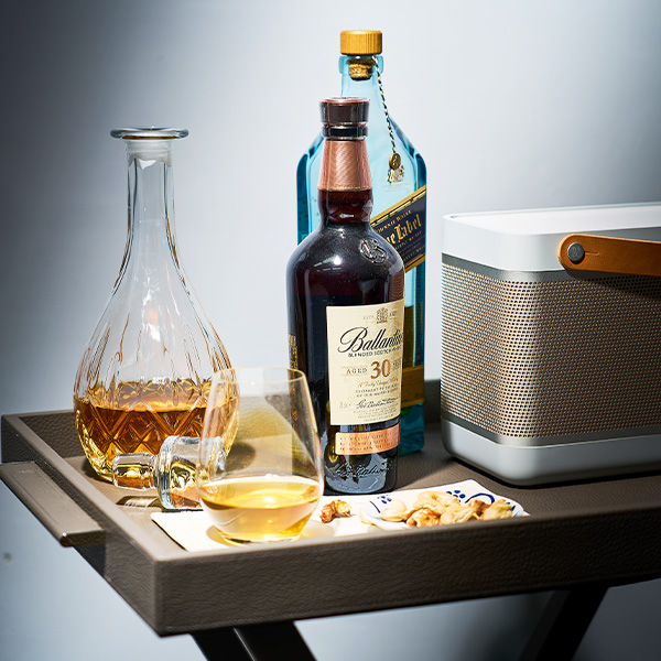 卡斯格CASSIGOLI｜可折疊皮革托盤邊桌