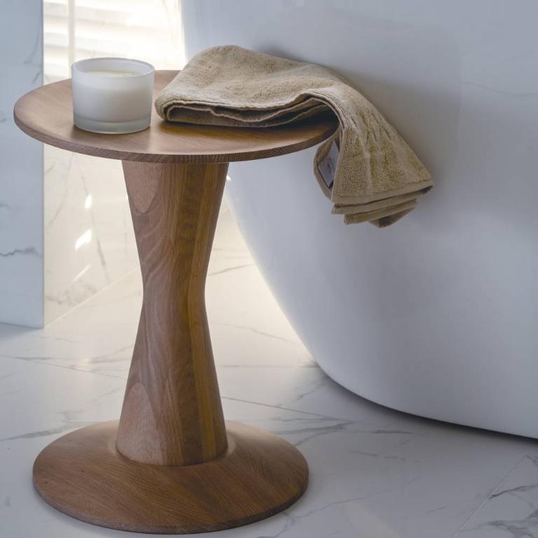 雙叟｜橡木邊桌 (橡木色)