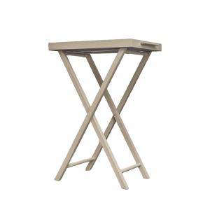 卡斯格CASSIGOLI｜可折疊皮革托盤邊桌