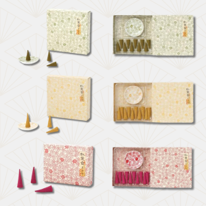 香彩堂 紅葉香錐形香系列 線香10隻/盒 (共3款)