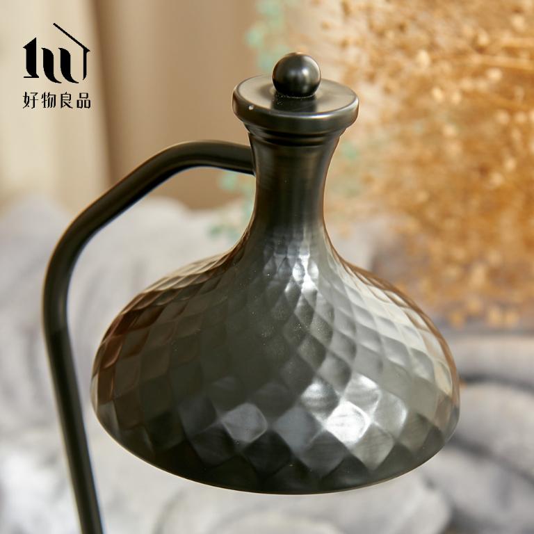 《英式古典黑》香氛融蠟檯燈｜附燈泡