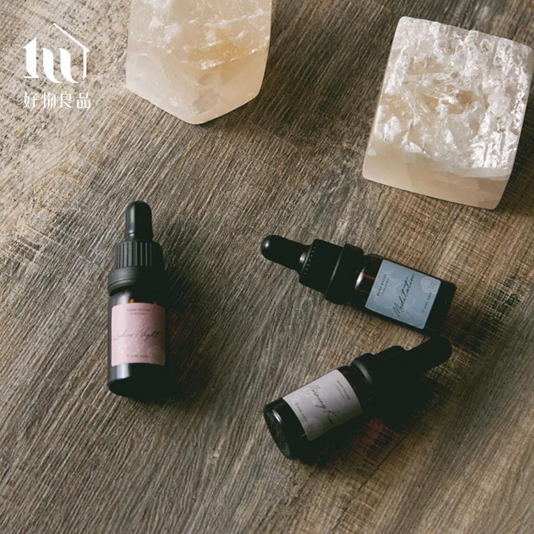 摩洛哥透石膏水晶香氛擴香小夜燈禮物盒/療癒小物/送禮小物