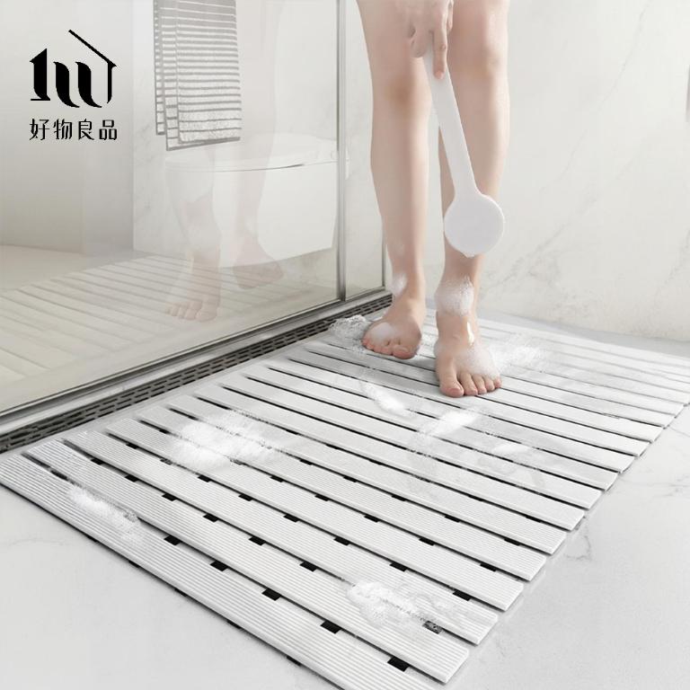 TPU耐熱防霉防滑浴室腳踏墊浴室地墊