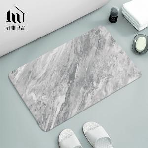 大理石紋理吸水珪藻土地墊