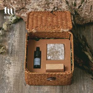 摩洛哥透石膏水晶香氛擴香小夜燈禮物盒/療癒小物/送禮小物