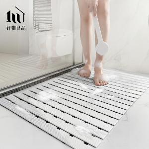 TPU耐熱防霉防滑浴室腳踏墊浴室地墊