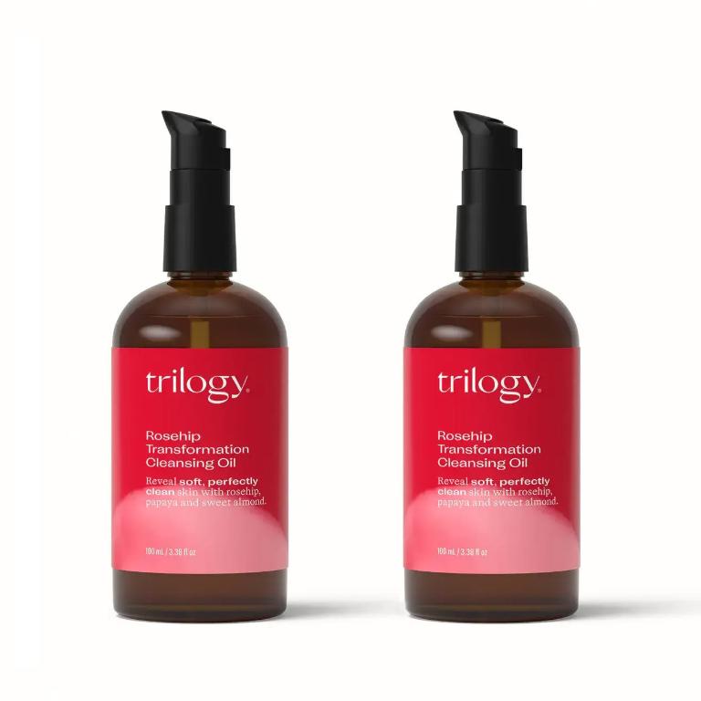 trilogy 玫瑰果瞬效柔嫩潔顏油100mLx2