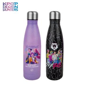 官方授權｜Kpop 獵魔女團 Demon Hunters系列不鏽鋼500mL保溫瓶 HUNTR/X和SAJA BOYS兩大陣營